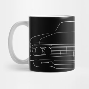 front/back - 1966 Chevy Impala - stencil Mug